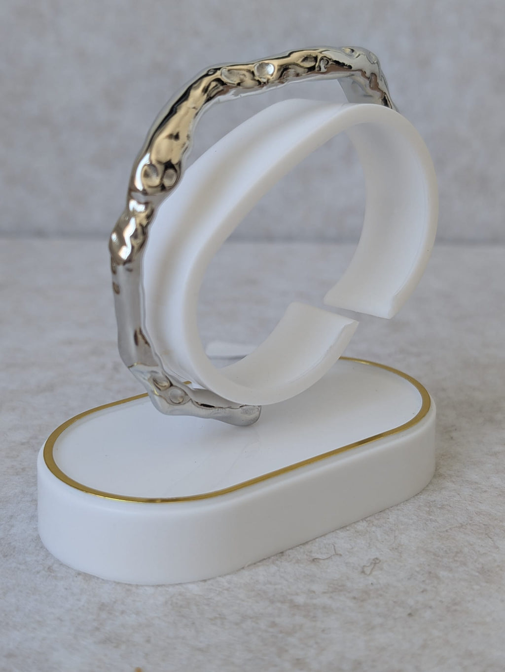 Brazalete AURA plateado