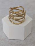 Anillo ONDAS dorado
