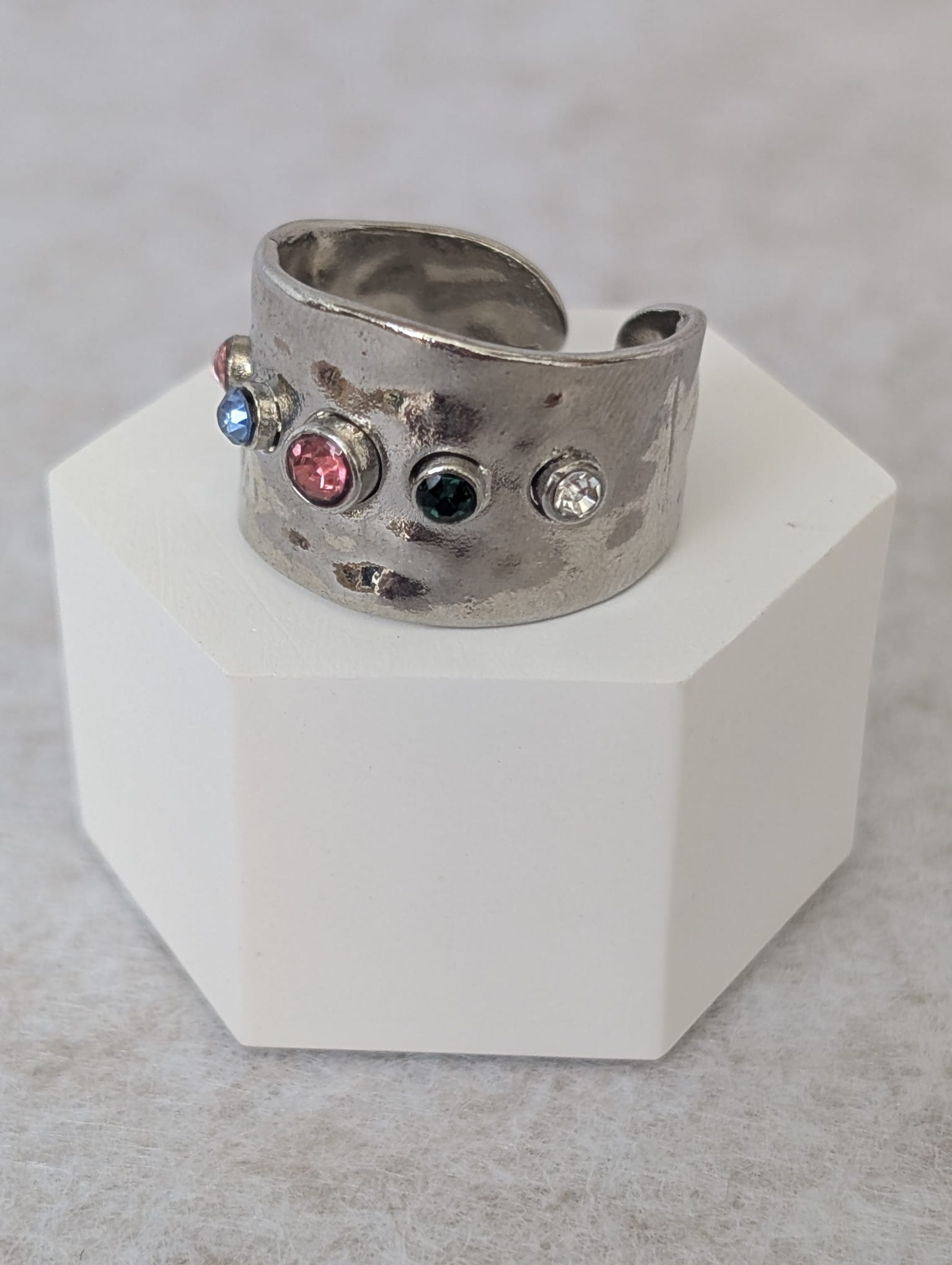 Anillo ESCUDO Plateado