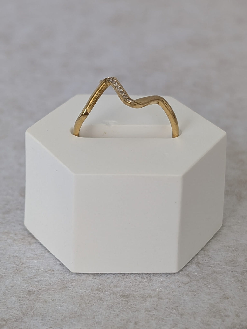 Anillo ONDAS dorado
