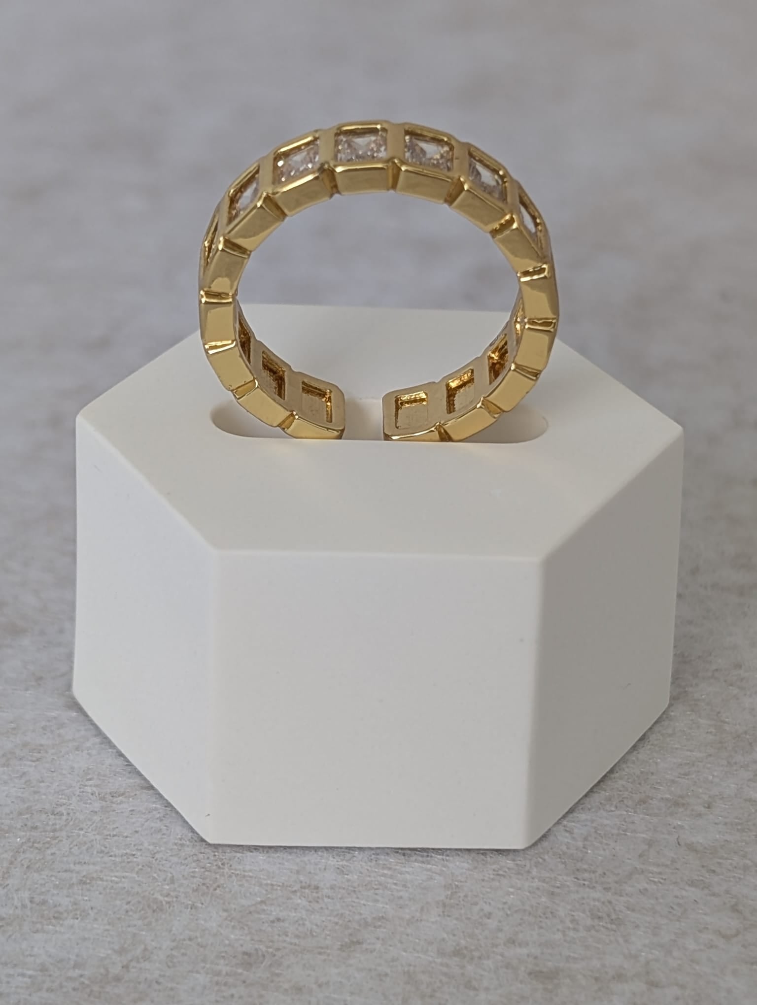 Anillo PRISMA blanco