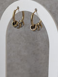 Pendientes UNIÓN bicolor