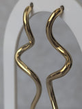 Pendientes ONDAS dorados