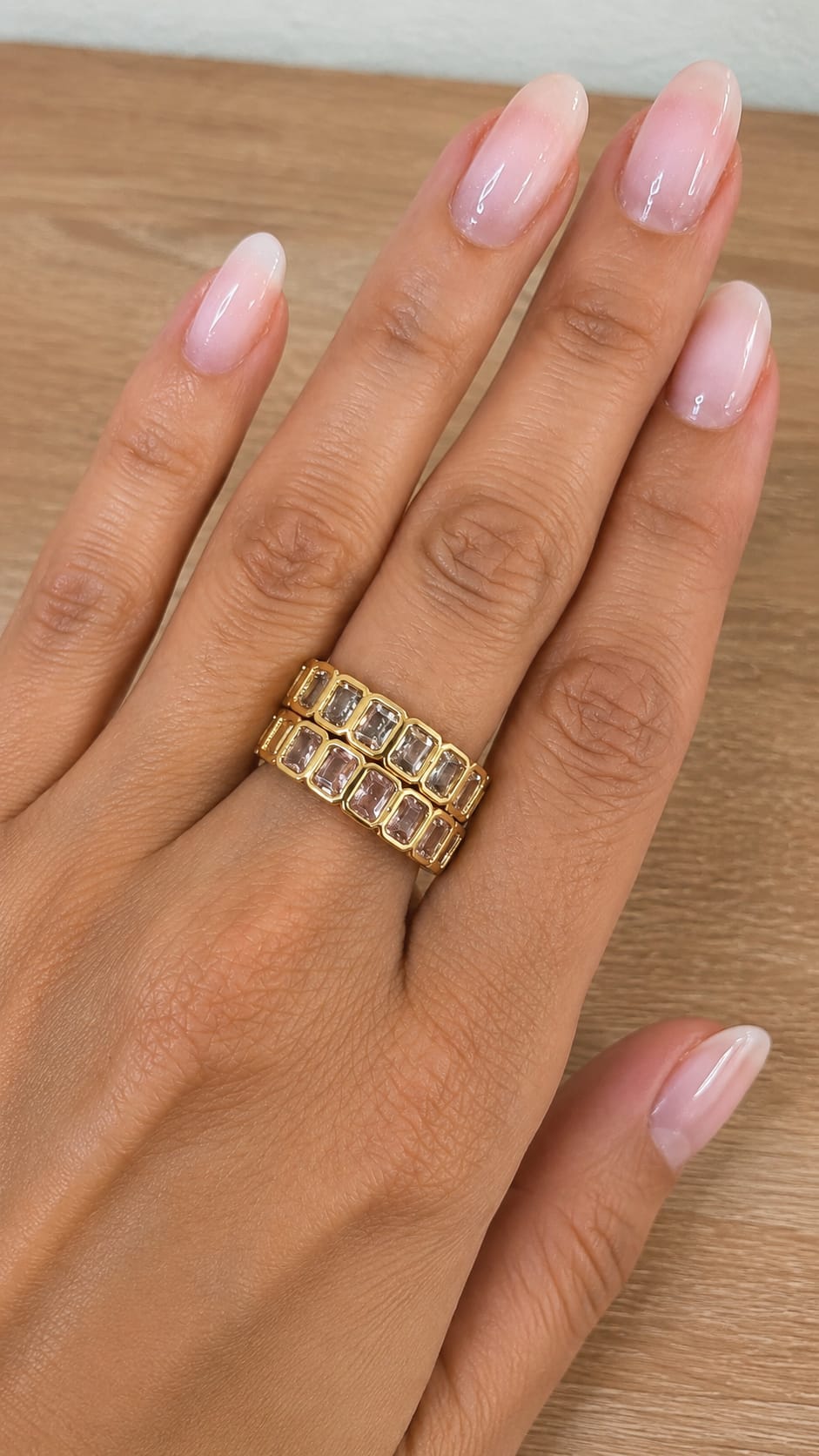 Anillo PRISMA blanco