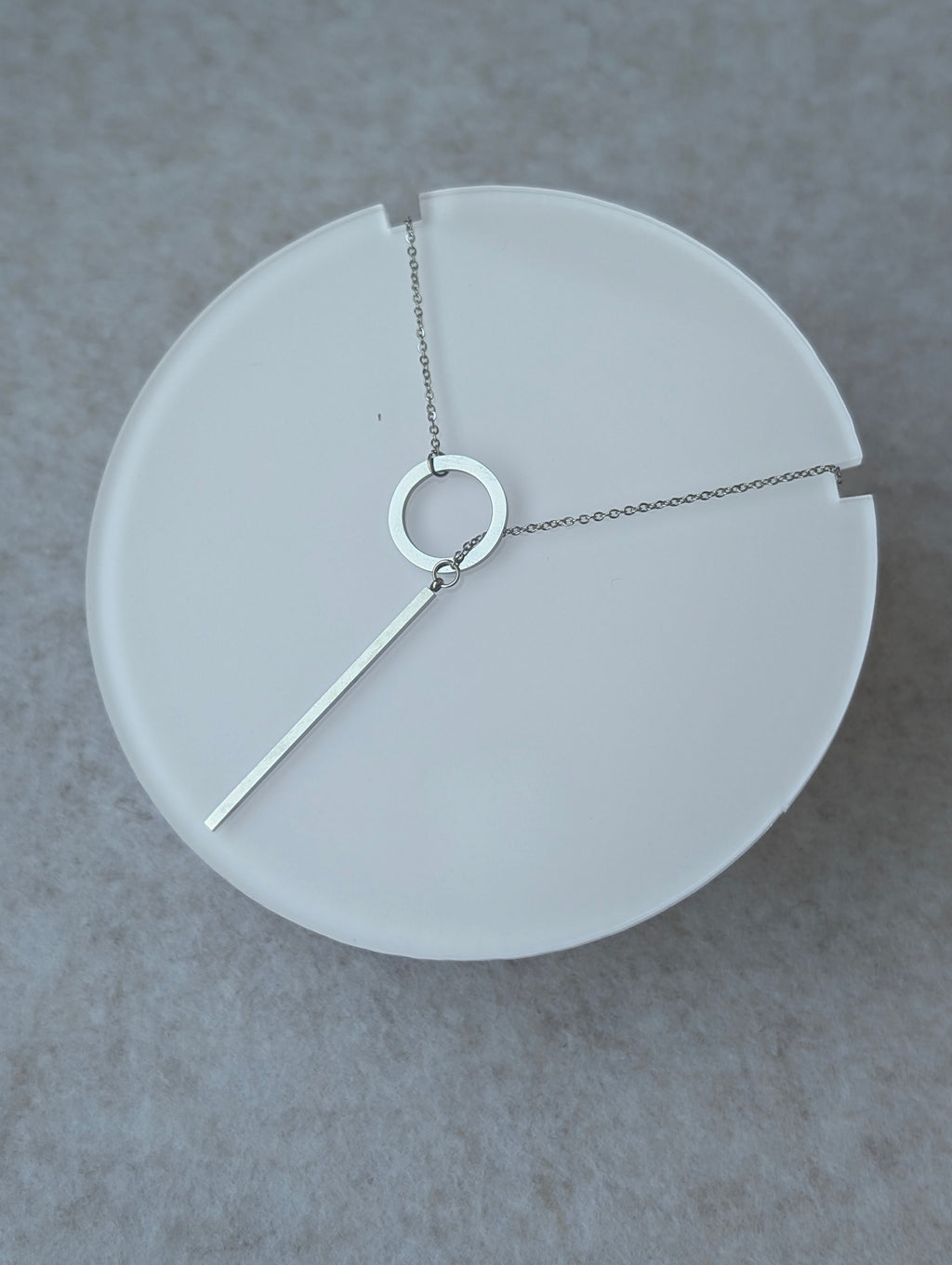 Collar BALANCE plateado