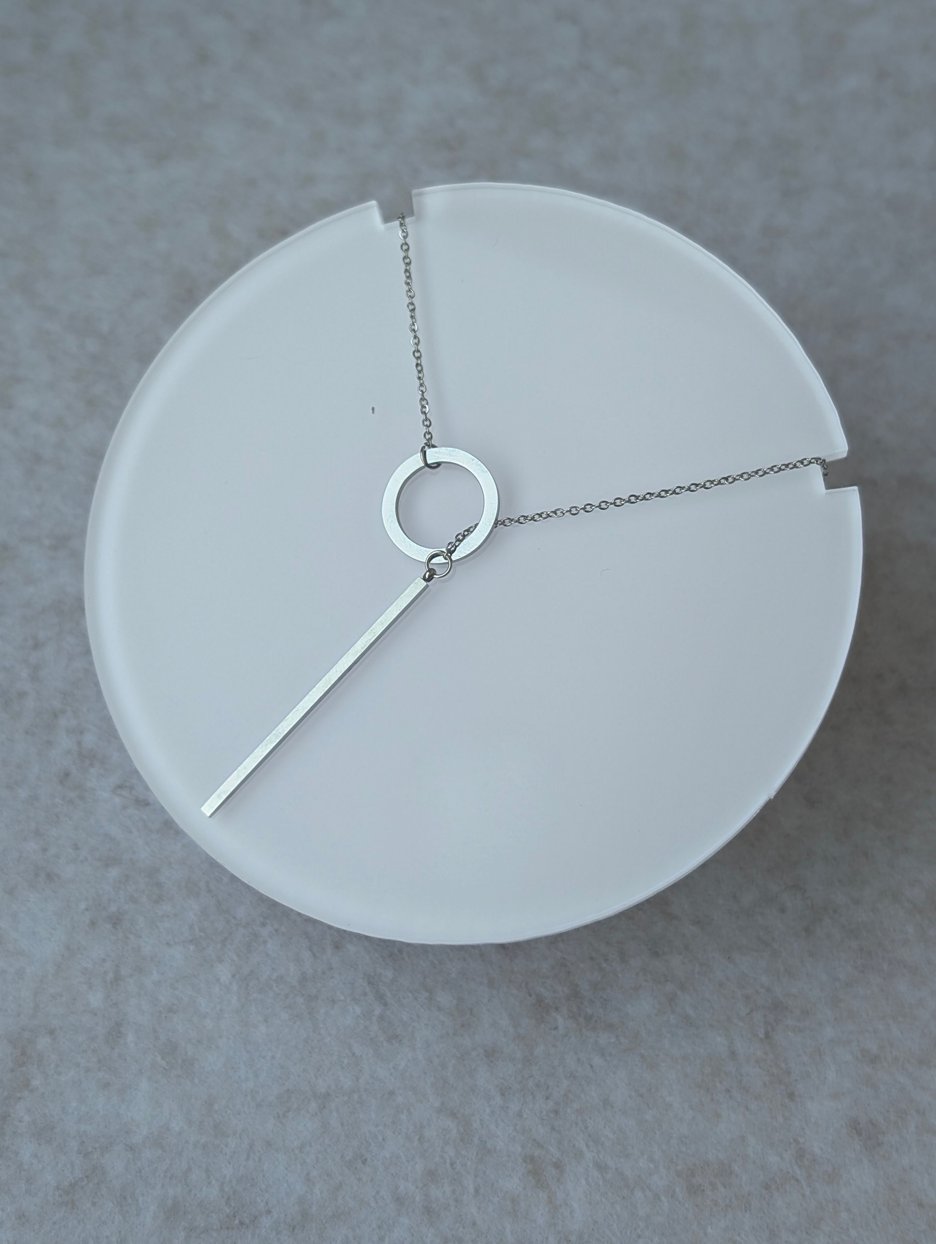 Collar BALANCE plateado