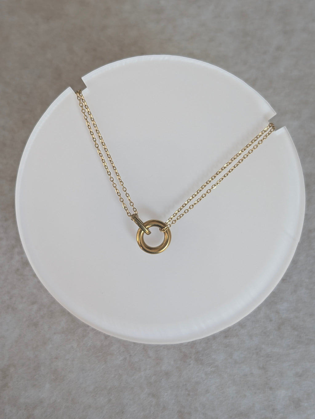 Collar CONEXIÓN dorado