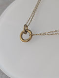 Collar CONEXIÓN dorado