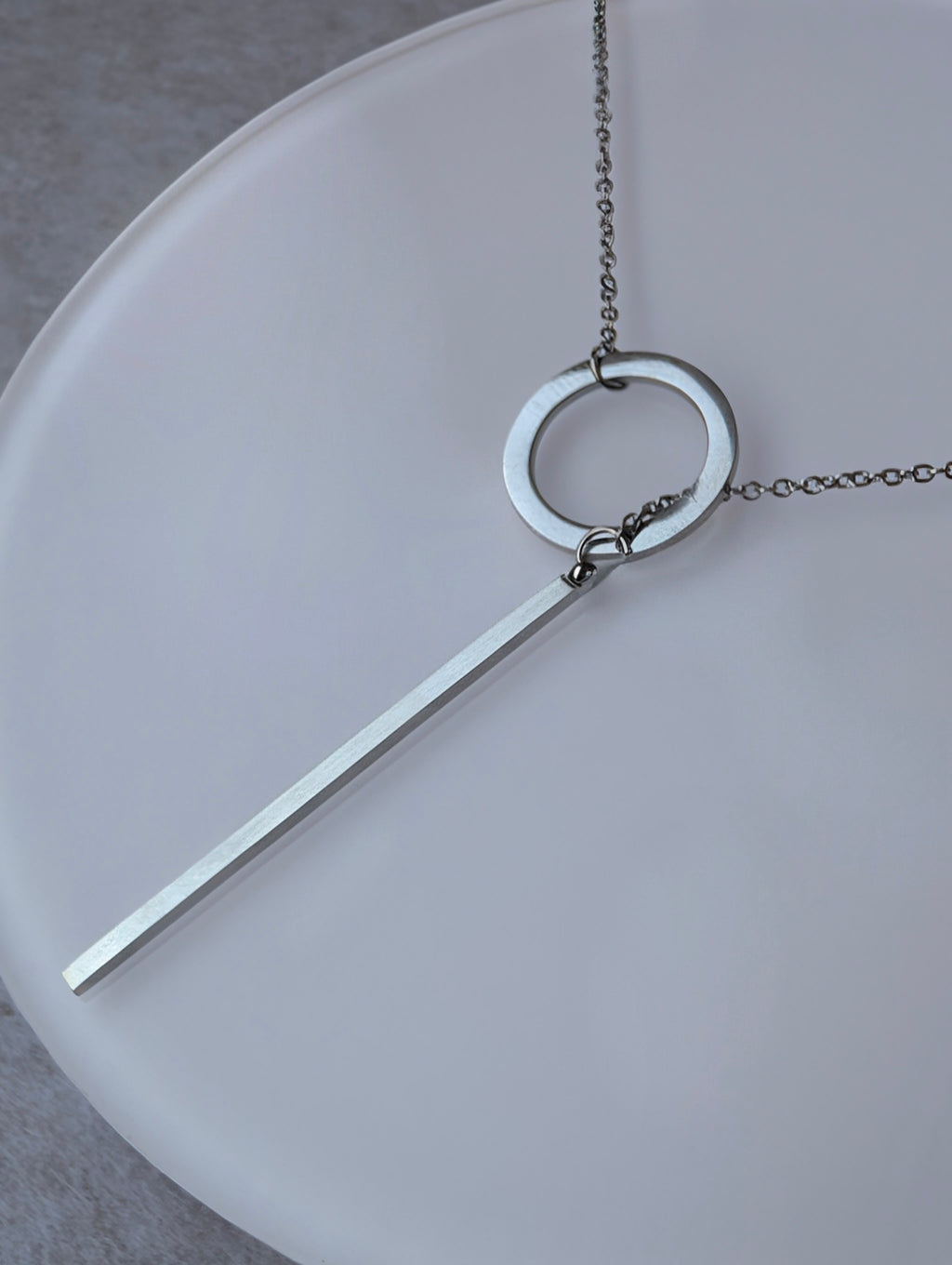 Collar BALANCE plateado